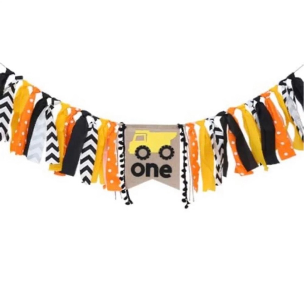 Construction Birthday Banner